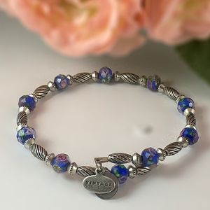 Alex and Ani  Road to Romance Beaded Wrap Bracelet